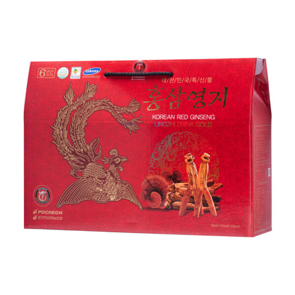 Nước hồng sâm linh chi POCHEON Drink Gold 30 goi 70ml